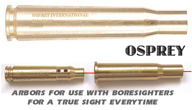 50 Caliber Arbor for use with 223 Bore Sight - Osprey