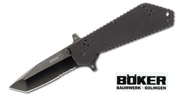 Armed Forces Tanto Folder II Knife - Boker