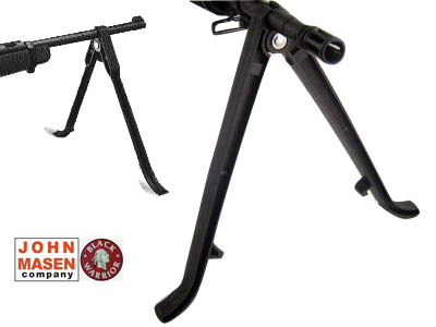 Heavy Duty Universal Plastic BiPod - Black Warrior John Masen