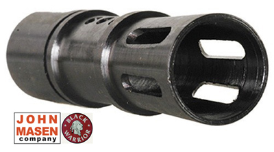 Ruger 10/22 Steel Extended Muzzle Brake - Blue - John Masen Black Warrior