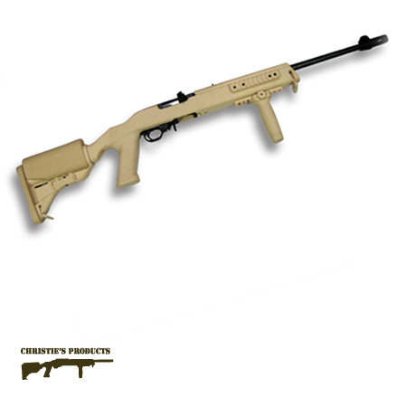 Ruger 10/22 Super Seven Position Stock Package - Coyote - Christie
