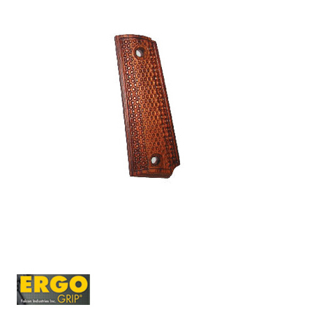 1911 45 Auto Deluxe Wood Replacement Grip - Red Boa - Ergo Grips
