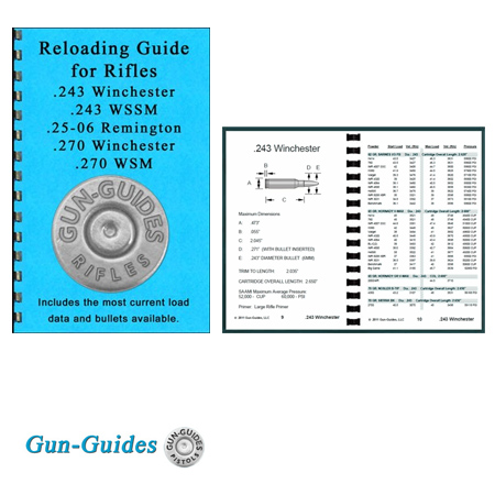 Reloading Guide for .243 .270 Winchester 25-06 Remington - Gun Guides