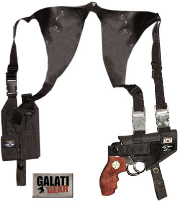 * Concealment Rig 4 inch Barrel Revolvers - Horizontal Holster - Galati