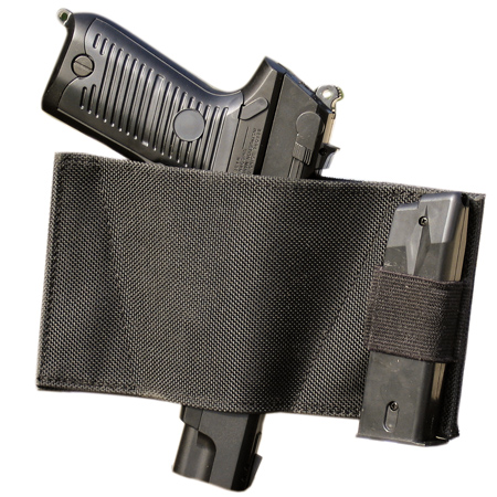Universal Holster and Mag Pouch - Velcro Backing - Large - Galati Gear