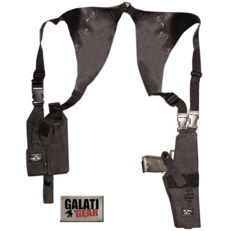 Concealment Rig for 4-5 inch Barrel Autos - Vertical Holster - Galati