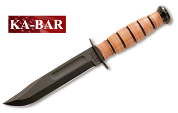 US Navy Kabar Fighting Utility Knife - Straight Edge - Ka-Bar