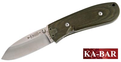 Phat Bob Folder Kabar Knife - Straight Edge Blade - Ka-bar Knives
