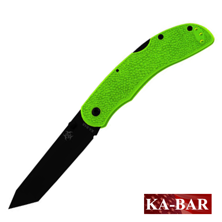 Kabar ZK Kharon Tanto Folder Straight Edge Knife 5698 - Ka-bar Knives