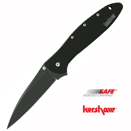 Black Leek Knife - SpeedSafe Assisted Opening 1660CKT - Kershaw Knives