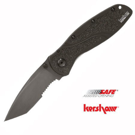 Tanto Blur Knife SpeedSafe Assisted Opening 1670TBLKST Kershaw Knives