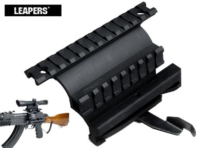 AK47 Double Rail Side Mount - Quick Detachable - UTG Leapers