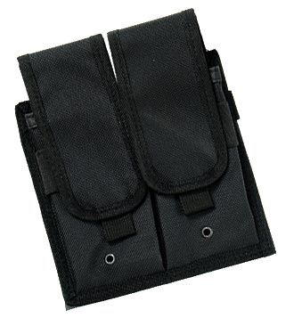 * Double Magazine Pouch with Velcro Backing - Leapers