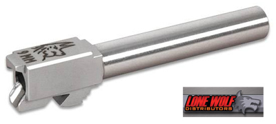 Glock 17 9mm Match Grade Replacement Barrel - Standard - Lone Wolf