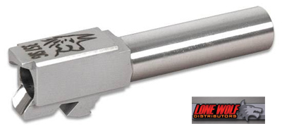 Glock 27 33 .357 Sig Match Grade Replacement Barrel - Lone Wolf
