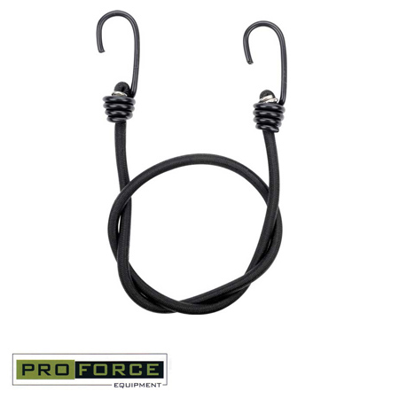 Heavy Duty Elastic Bungee Cord - Black - 4 Pack - ProForce Equipment
