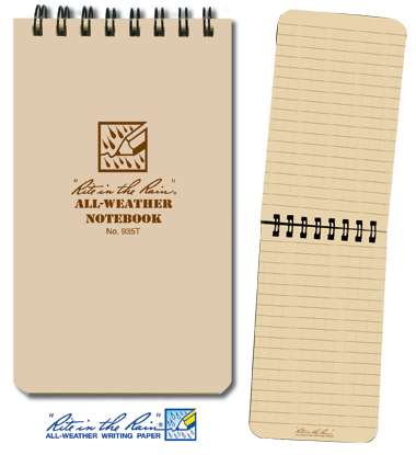Tactical Pocket Notebook - Desert Tan - Rite In The Rain