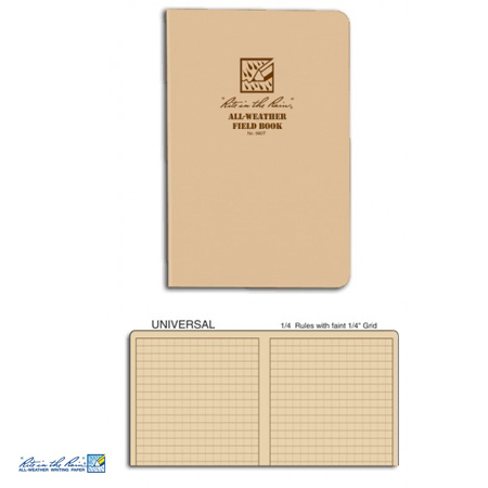 Tactical  Waterproof Write Field Book - Desert Tan - Rite In The Rain