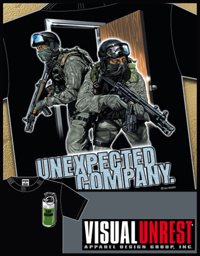 Unexpected Company T-Shirt - Visual Unrest