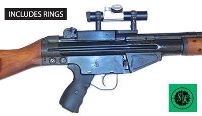 HK91 HK93 Scope Mount - Includes Rings - S&K Scope Mounts