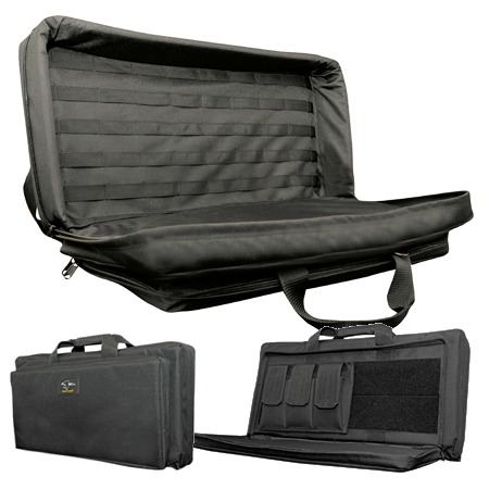 Square Discreet Rifle Case with Modular Pocket - 26 inch - Galati Gear