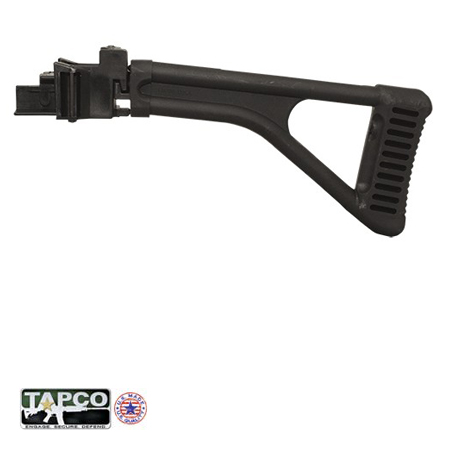 Replacement AK Folding Stock for Stamped Receivers - Black - Tapco