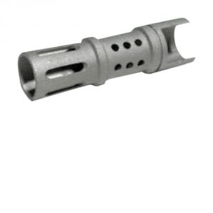 **Mini-14 Slanted Sight Muzzlebrake - Stainless - John Masen Black Warrior