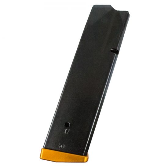 CZ+75+TS+.40+Cal.+17+Round+Factory+Magazine+Orange+Base+-+Black+-+CZ+USA
