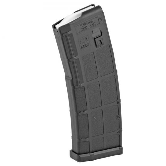 CZ+Bren+2+5.56x45+30+Round+Window+Factory+Magazine+-+Black+-+CZ+USA