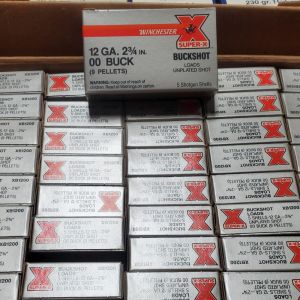 Winchester Super-X Buckshot Shotshells 12 Gauge - 5 Rounds