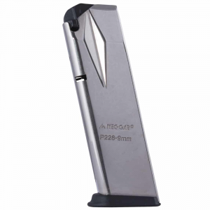 Mec-Gar Sig Sauer P228 9mm 15 Round Magazine - Nickel