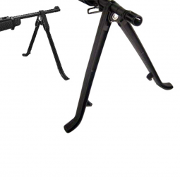 9" Heavy Duty Plastic Bipod - John Masen Black Warrior
