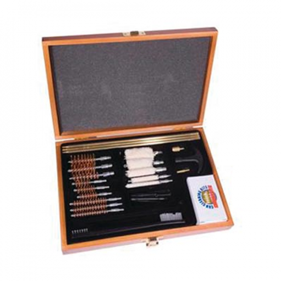 Gunmaster+Universal+22+Caliber+and+Larger+Gun+Cleaning+Kit+-+Wooden+Box+-+DAC