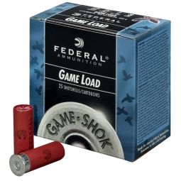 Federal Game Load 12ga 2.75 Inch No. 8 - Box of 25rd Ammo