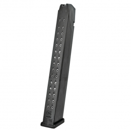 **Glock 17 34 9mm 33 Round Factory Magazine - Black