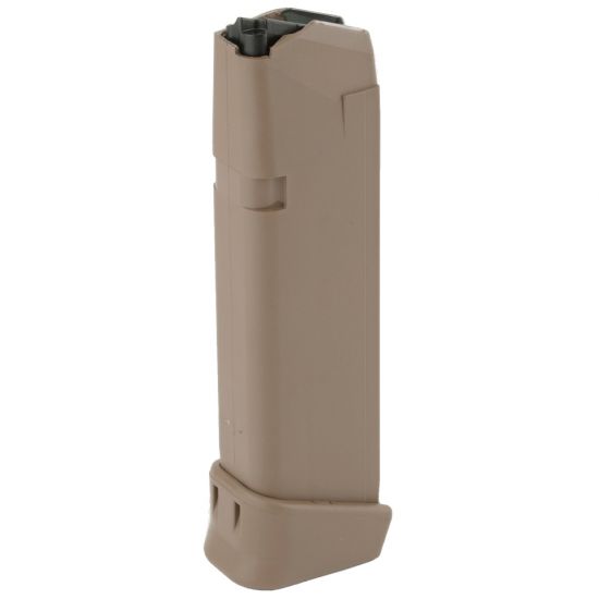 Glock+17+19x+34+9mm+19+Round+Factory+Magazine+-+Coyote+Tan