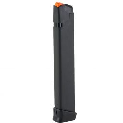 Glock 17 19 34 9mm 33 Round Factory Magazine - Black