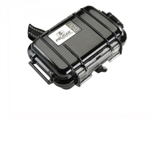 Pelican i1010 Hard Case Black with Black Lid - iPod Nano Shuffle MP3