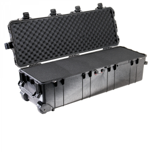 Pelican 1740 Long Gun Hard Case Black Solid Foam - 44.1 x 16.0 x 14