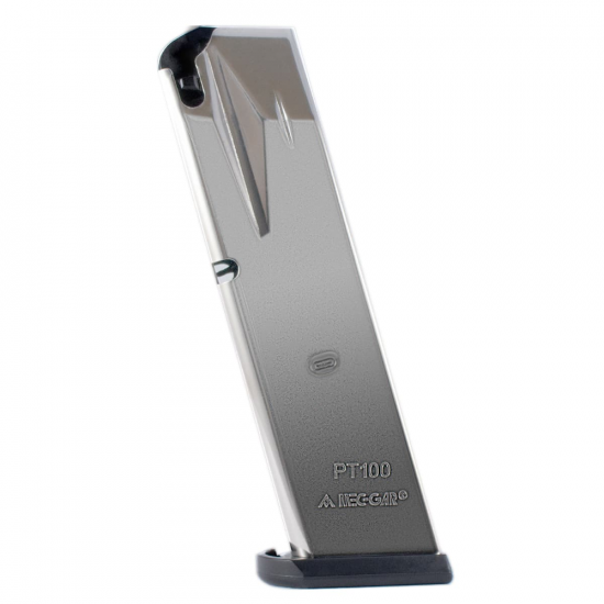 Mec-Gar+Taurus+PT100+101+.40+Cal.+10+Round+Magazine+-+Nickel