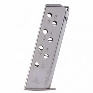 Mec-Gar Walther PP .32 ACP 8 Round Magazine - Nickel