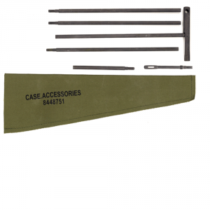 Rifle and Pistol Gun Cleaning Steel Rods with Pouch - Militaria Press