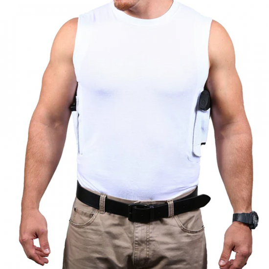 Packin%27+Tee+Men%27s+Shirt+-+White+Crew+Neck+-+Ridge+Outdoors