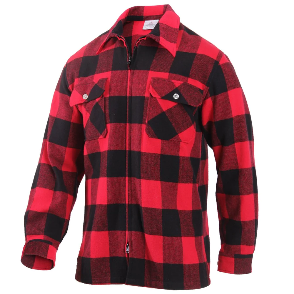 Concealed Carry Flannel Shirt – Red - Rothco available at Galati ...
