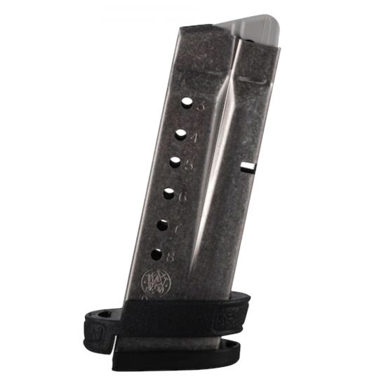 S%26W+M%26P+Shield+9mm+8+Round+Factory+Magazine+-+Stainless