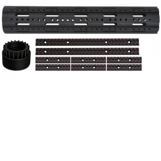 AR-15+Free+Float+Forend+Combo+Package+with+Rails+-+Rifle+Length+-+ATI+Outdoors