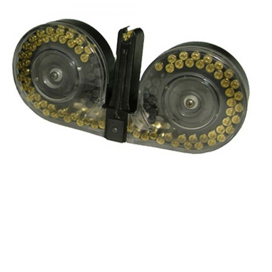 **HK G33 53 C-MAG Beta 100 Round Magazine Drum System  - Clear Cover