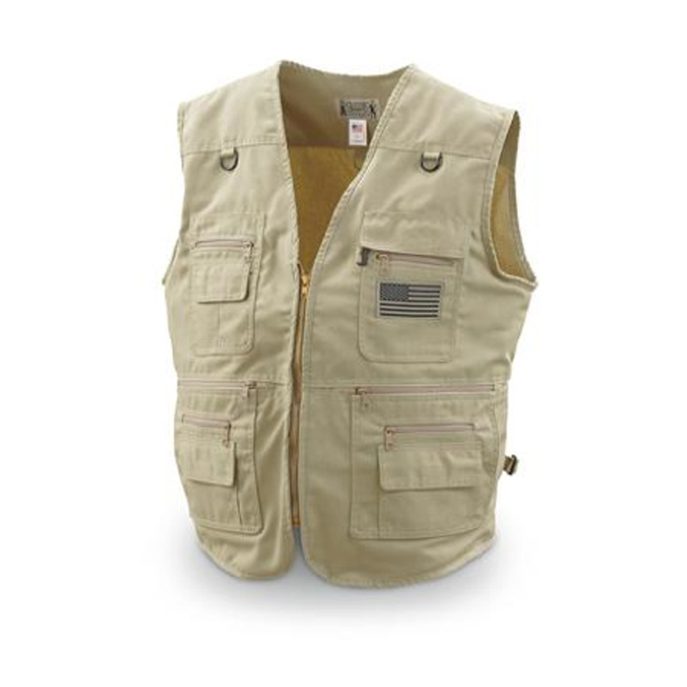 Concealment Vest for Handguns Khaki - Sizes Large - 5XL - Blue Stone ...