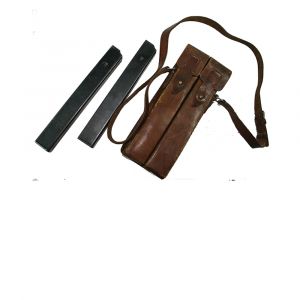 Original Beretta 38 42 Magazine Pouch with Two Magazines