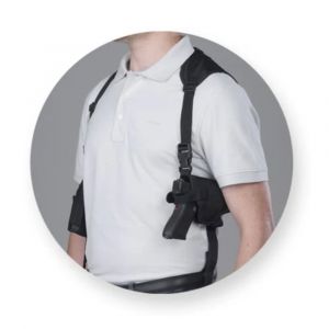 Bulldog Deluxe Shoulder Holster and Mag Pouch for Revolvers